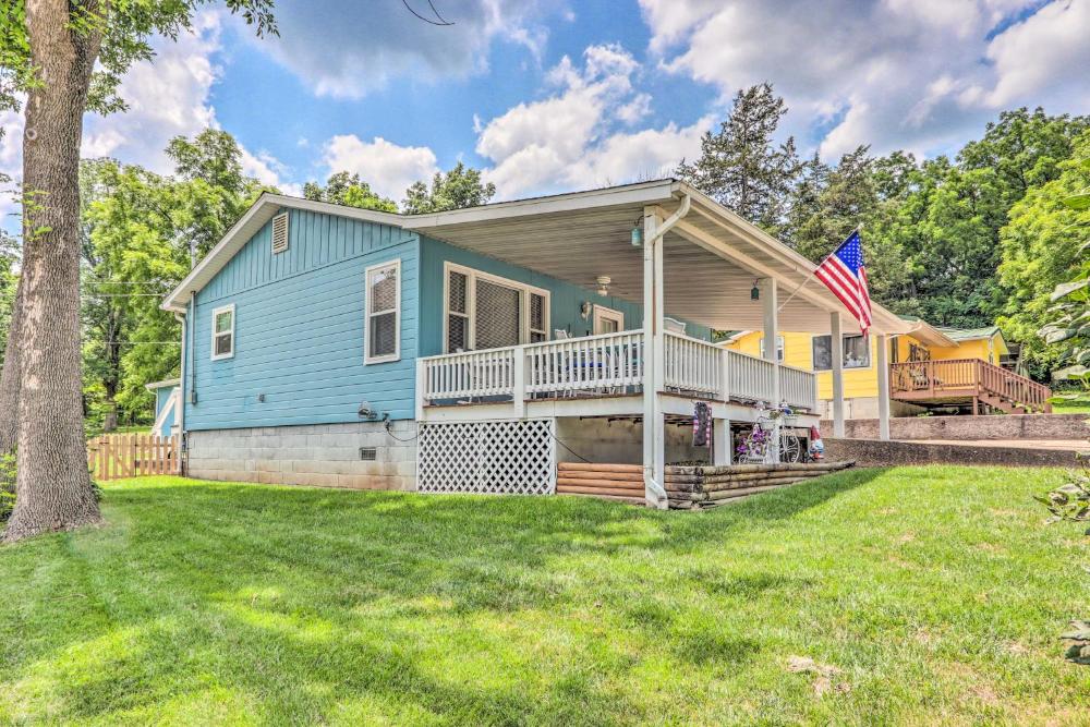 Steps to Lake of the Ozarks Family Home with Views!
